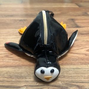 Betsey Johnson penguin wristlet